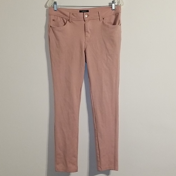 Ambiance women's maroon stretch leggings large - Picture 4 of 17